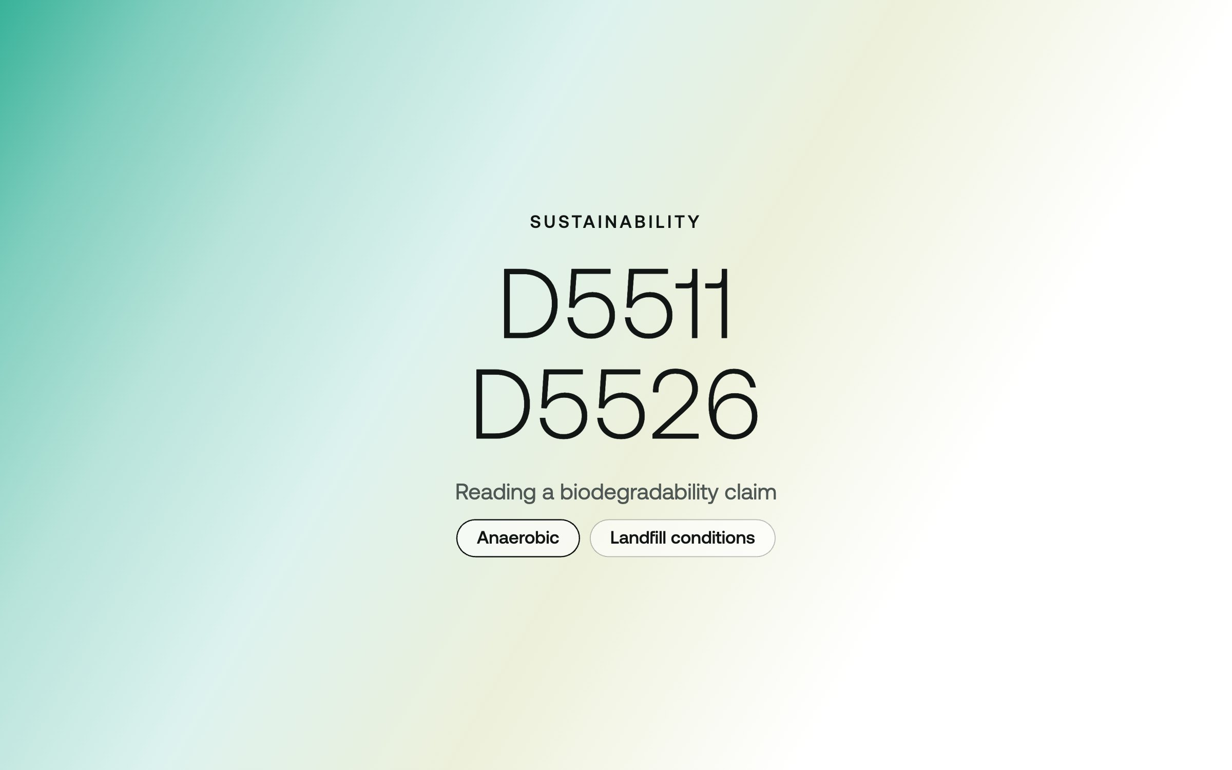 ASTM D5511 vs ASTM D5526: reading a biodegradability claim – Eastwest Medico