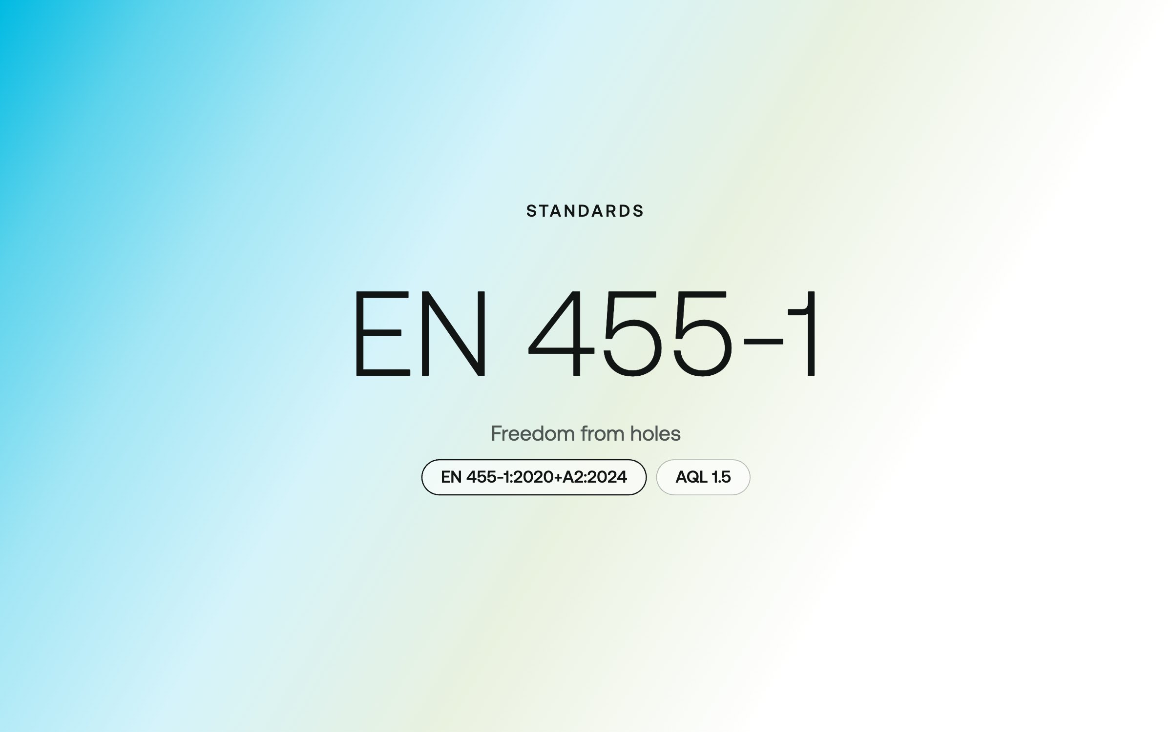 Understanding EN 455-1:2020+A2:2024 – freedom from holes – Eastwest Medico