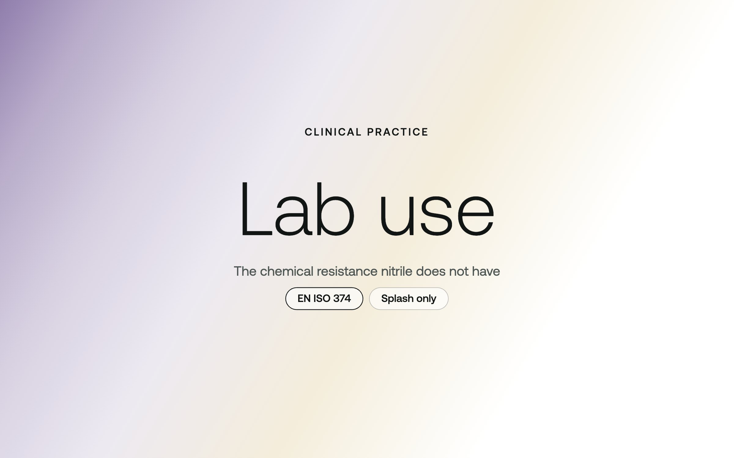 Nitrile gloves in the laboratory, and the chemical resistance they do not have – Eastwest Medico