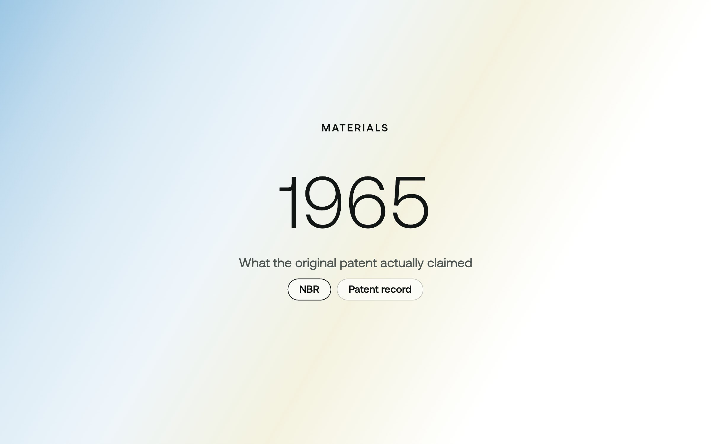 The history of nitrile gloves, and what the original patent actually claimed – Eastwest Medico