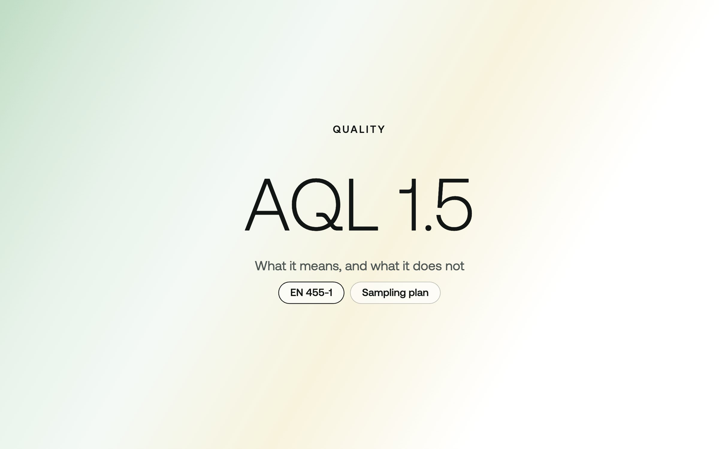 What AQL means on a box of gloves – and what it does not – Eastwest Medico