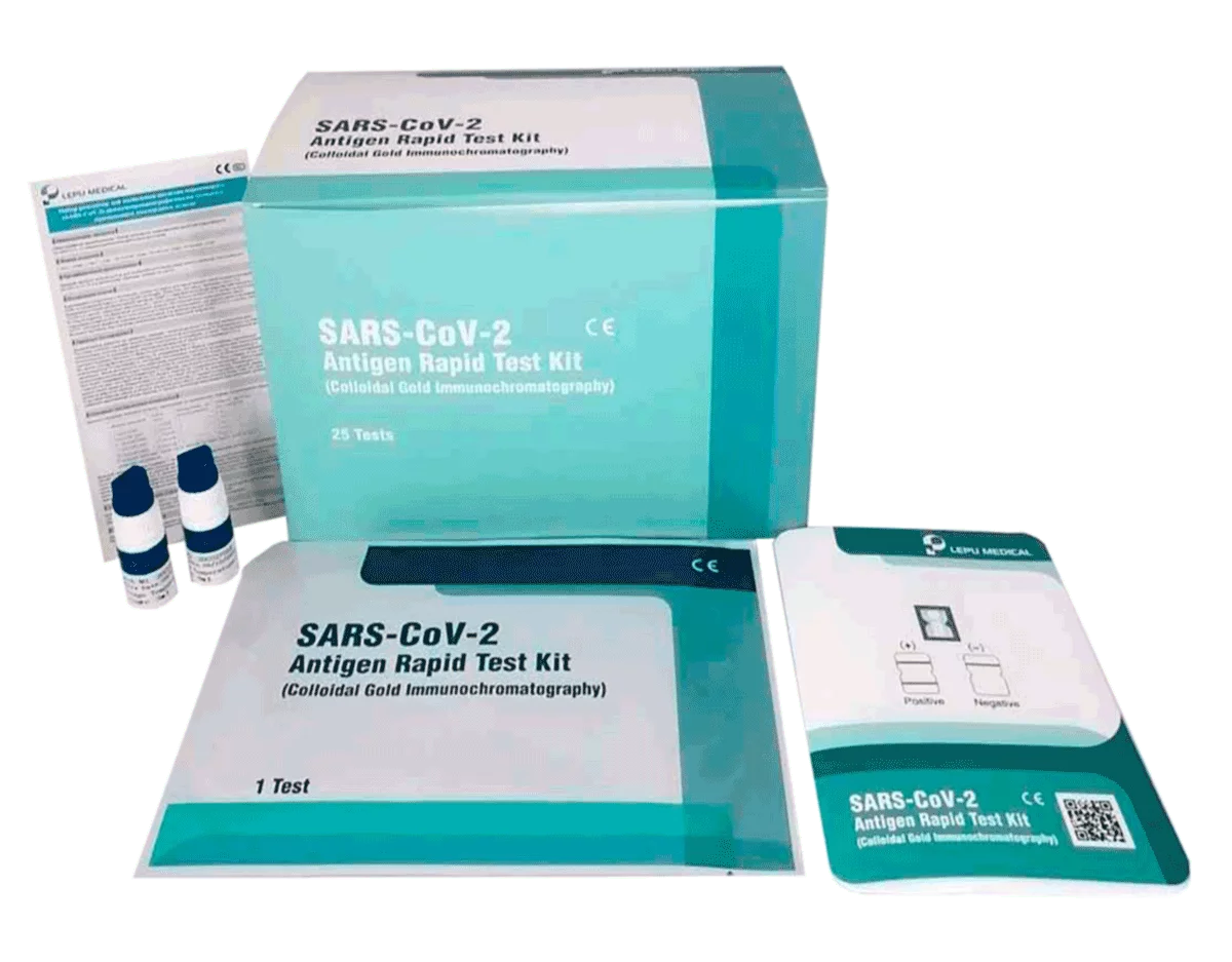 Lepu Medical POC Testing SARS-CoV-2 Antigen Rapid Test Kit  Manufacturer/Company, Immunochromatograph