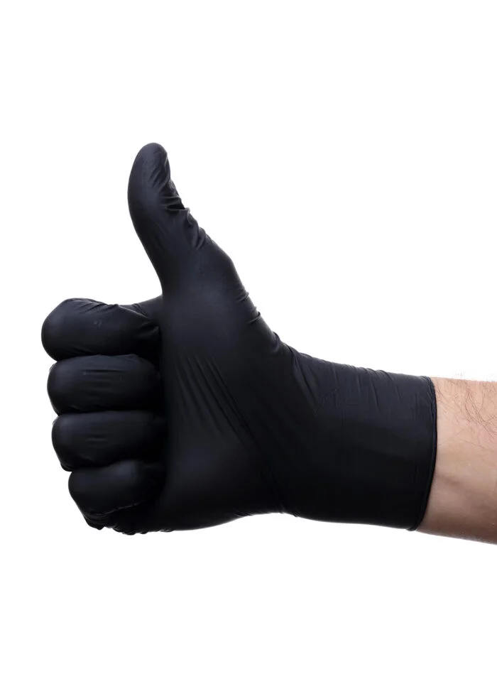 PROSENSO BLACK on hand with white background