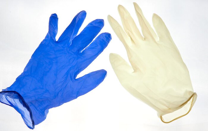 The difference between nitrile and latex gloves