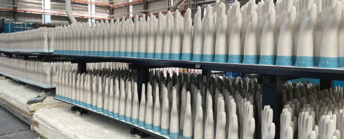 PROSENSO Nitrile Glove Formers are being made