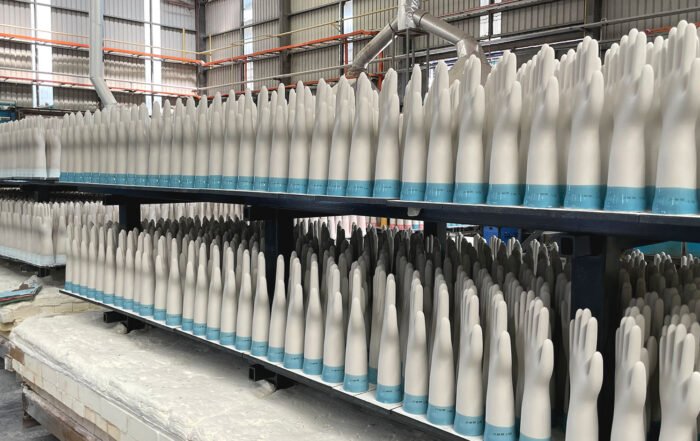 PROSENSO Nitrile Glove Formers are being made