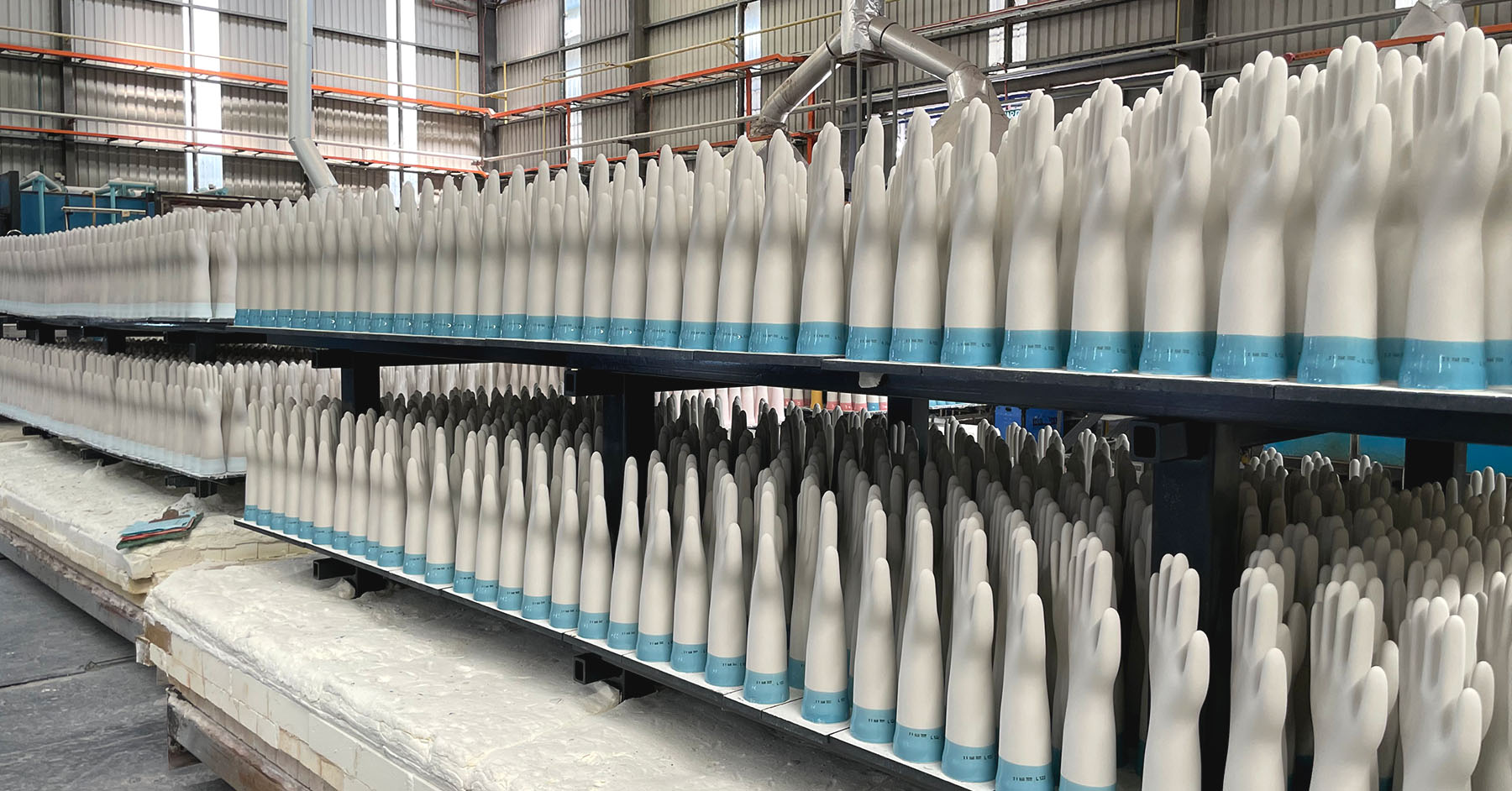 PROSENSO Nitrile Glove Formers are being made