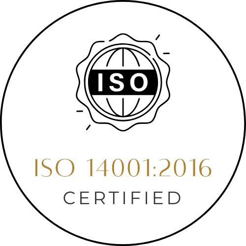 ISO14001:2016 certfied logo