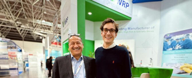 Niels Kristian Bitsch from Eastwest Medico and Christophe from WRP