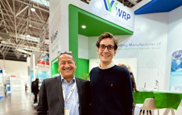 Niels Kristian Bitsch from Eastwest Medico and Christophe from WRP